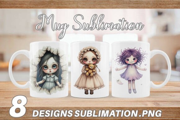Download Mug Wrap Haunted Doll Spirits - Haunted doll Collection