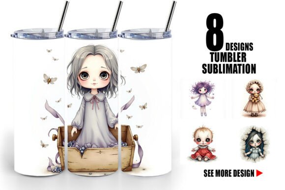 Download Tumbler Haunted Doll Spirits - Haunted doll Collection