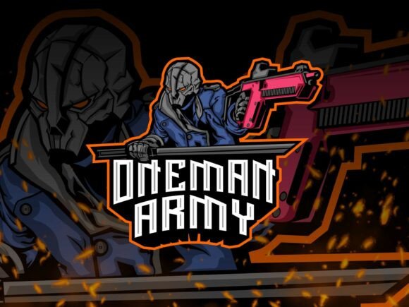 Download Oteman Army Skull Soldier Esports Logo - Skull Collection