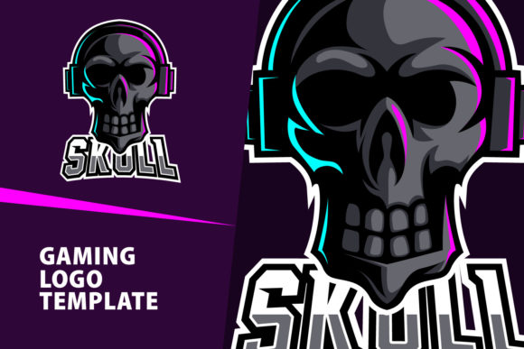 Download Skull Mascot Gaming Logo Design - Skull Collection