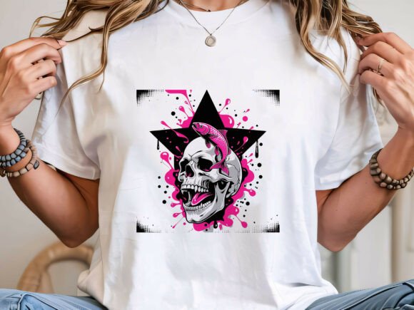 Download Halloween Skull Fish Dark Png. - Skull Collection